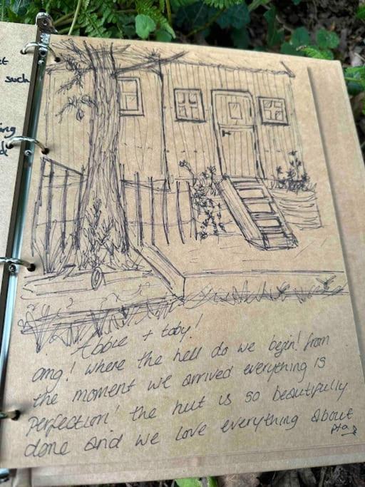 Cornwall Woodland Shepherd'S Hut Deirdres Hut โบดมิน ภายนอก รูปภาพ