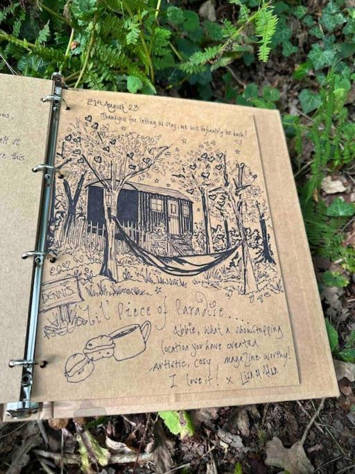 Cornwall Woodland Shepherd'S Hut Deirdres Hut โบดมิน ภายนอก รูปภาพ